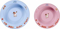Тарелка для кормления Philips AVENT SCF 708/01 Pink blue