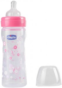 Классическая бутылочка Chicco Well-Being Girl 20635100050