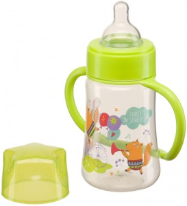 Классическая бутылочка Happy baby 10008 Lime
