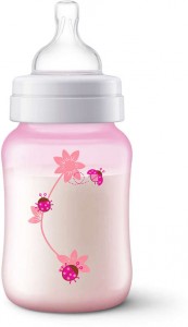 Антиколиковая бутылочка Philips AVENT Classic Plus SCF573/11 Pink