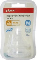 Соска на бутылочку Pigeon Перистальтик Плюс M 01827