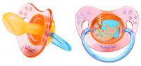 Анатомическая пустышка BabyOno 708 с зайчиком