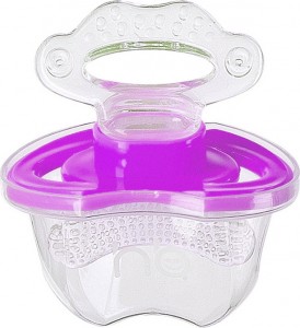 Ортодонтическая пустышка Happy baby 20000 Violet