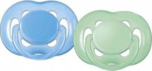 Ортодонтическая пустышка Philips AVENT SCF178/24 Blue green