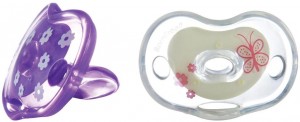 Ортодонтическая пустышка BornFree 48493 2 шт Violet