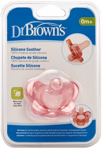 Анатомическая пустышка Dr.Brown`s PS11003 Pink