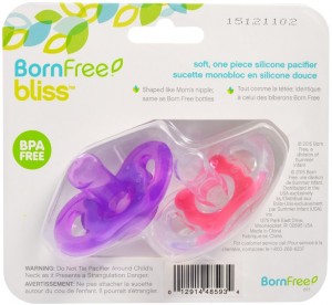 Ортодонтическая пустышка BornFree 48593 2 шт Pink