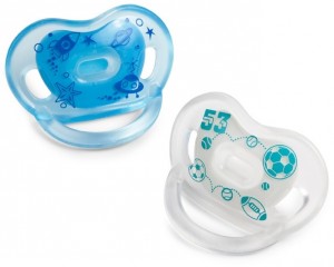 Ортодонтическая пустышка BornFree 46663 Blue