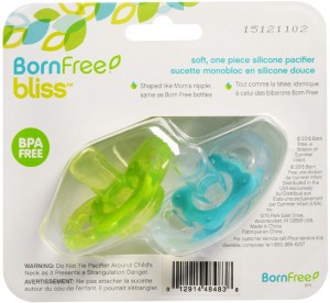 Ортодонтическая пустышка BornFree 48483 2 шт Blue