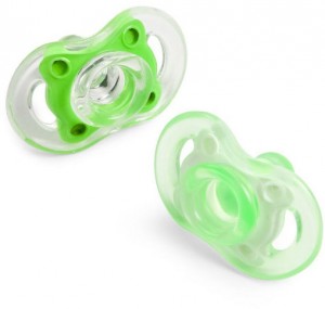 Ортодонтическая пустышка BornFree 47223 2 шт. Green