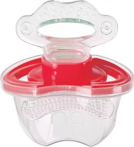 Ортодонтическая пустышка Happy baby 20000 Red