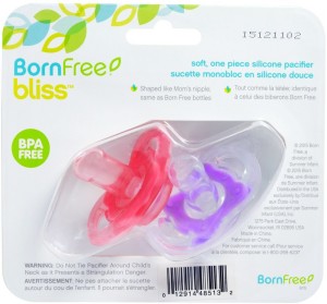 Ортодонтическая пустышка BornFree 48513 2 шт Pink