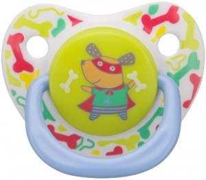 Ортодонтическая пустышка Happy baby 13012 Dog