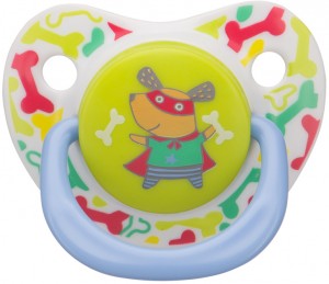 Анатомическая пустышка Happy baby 13008/1 Silicone Soother Dog