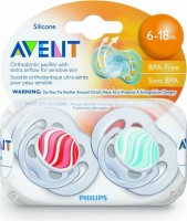 Ортодонтическая пустышка Philips AVENT SCF180/24
