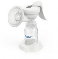 Универсальный молокоотсос BabyOno 053 Naturel + термометр 118 BabyOno