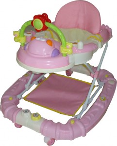 Ходунки-качалка Stiony 3 в 1 COW Pink