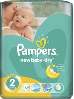 Одноразовые подгузники Pampers New Baby-Dry Mini 3-6 кг 72 шт