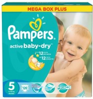 Одноразовые подгузники Pampers Active Baby-Dry Junior 11-18 кг 126шт