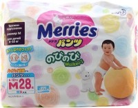 Одноразовые трусики-подгузники Merries M 6-10 кг 28 шт