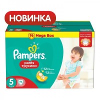 Одноразовые трусики-подгузники Pampers Pants Junior 12-18кг шт96