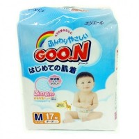 Одноразовые подгузники Goon M 6-11кг 17шт