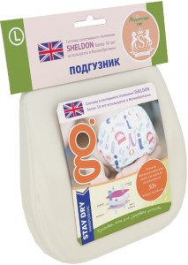 Многоразовые подгузники Непромокашка Stay dry L 13-20+ кг Sh-1a 1 шт