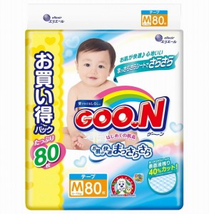 Одноразовые трусики-подгузники Goon 6-11 кг M 80 шт