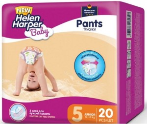 Одноразовые трусики-подгузники Helen Harper Baby junior 12-18 кг 20 шт