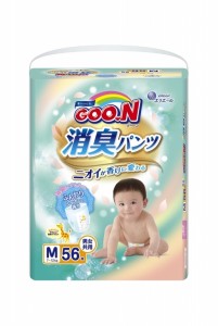 Одноразовые трусики-подгузники Goon Aromagic M 7-12 кг 56 шт
