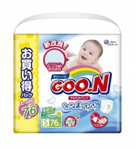 Одноразовые трусики-подгузники Goon 5-9 S 76шт