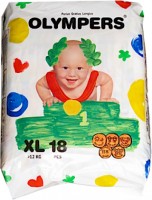 Одноразовые подгузники Olympers XL 12-25 кг