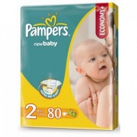 Одноразовые подгузники Pampers New baby Mini 3-6 кг 80 шт 264576