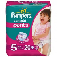 Одноразовые трусики-подгузники Pampers Active girl Junior 12-18 кг 20 шт 255543