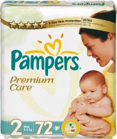 Одноразовые подгузники Pampers Premium care Mini 3-6 кг 72 шт 274728