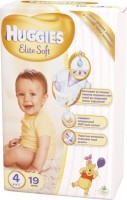 Одноразовые подгузники Huggies Elite Soft 8-14 кг 19 шт
