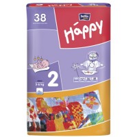 Одноразовые подгузники Bella Happy Mini 3-6 кг 38 шт 600709