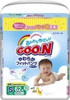 Одноразовые трусики-подгузники Goon S 5-9 кг 62 шт