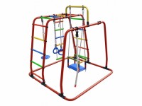Уличный детский спортивный комплекс Формула здоровья Игрунок Т плюс Оранжевый радуга