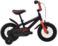 Детский велосипед для девочек Merida Dino J12 2016 Matt black red