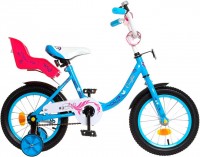 Детский велосипед для девочек Graffiti Fashion Girl 14 Blue