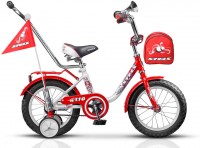 Детский велосипед для девочек Stels Pilot 110 8.5 (2015) White red