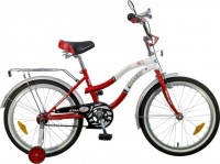 Детский велосипед для девочек Novatrack Zebra 20 (2014) Red white