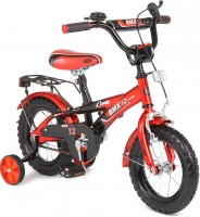 Детский велосипед для мальчиков Leader Kids G12BD404 Red black