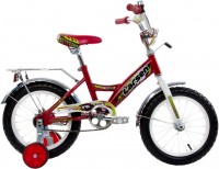 Детский велосипед для мальчиков Larsen Kids 14 2016 Red