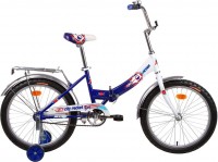 Детский велосипед для мальчиков Altair City Boy 20 compact (2016) White blue