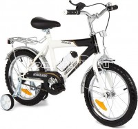 Детский велосипед для мальчиков Leader Kids G16M101 White black