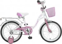Детский велосипед для девочек Novatrack Butterfly 52192 White pink