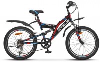Детский велосипед Stels Pilot 260 13 (2016) Black red blue