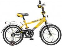 Детский велосипед Novatrack Taxi (2016) Black yellow